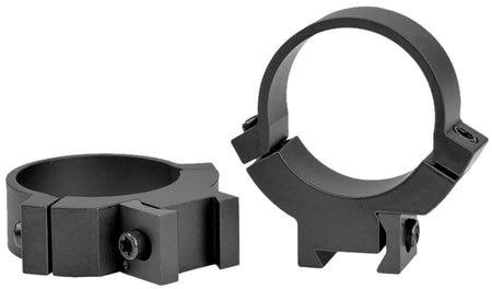Warne Rimfire 731M 30mm Medium 70/30 Split Black Steel Scope Rings 3/8"/11mm Dovetail