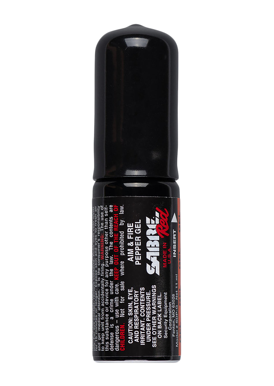 Sabre SDPR02 Aim and Fire Pepper Gel Refill 15ft Range 0.39oz 13 Bursts Per Canister