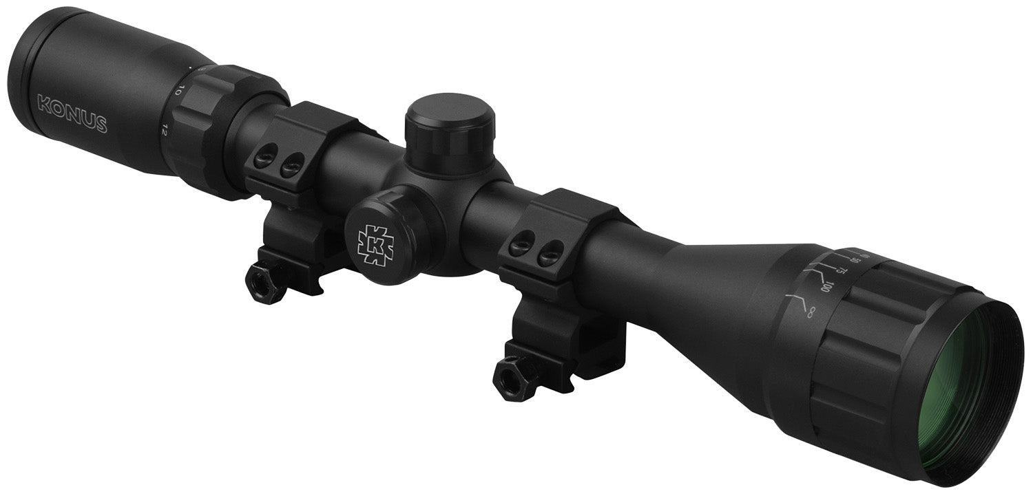 Konus 7353 Fighter 4-12x40mm Riflescope with Ballistic Reticle