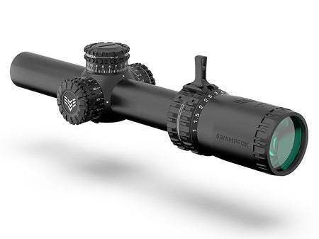 Swampfox Arrowhead ARH11024GB Black 1-10x24mm 30mm Tube Guerrilla Dot BDC Reticle