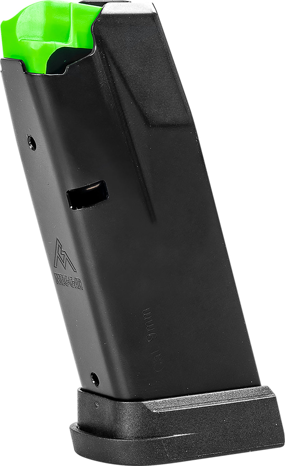 Mec-Gar MGHC1200A Springfield Hellcat 12-Round 9mm Black Steel Magazine