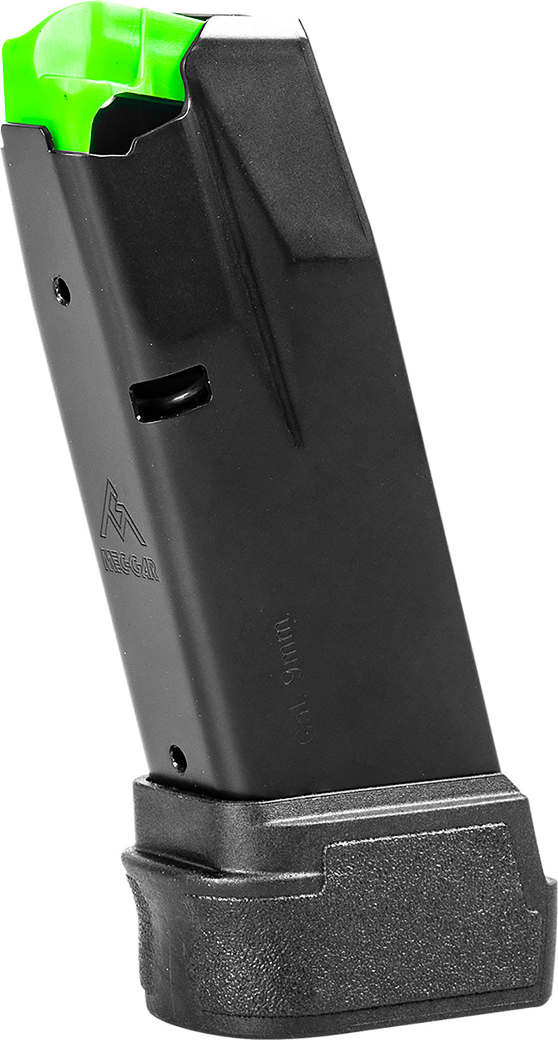 Mec-Gar MGHC1202A Springfield Hellcat 14-Round 9mm Black Steel Magazine