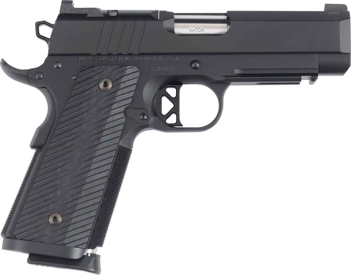 Dan Wesson TCP .45 ACP Pistol, 8+1, Black G10 Grip