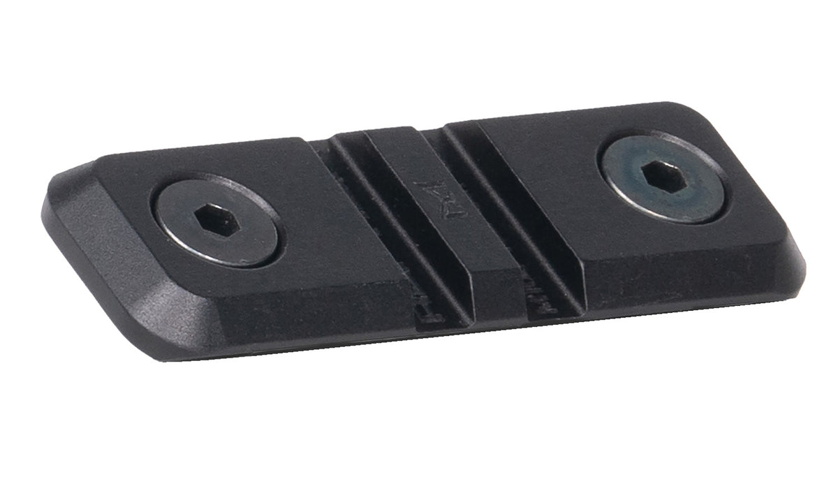 Reptilia LLC 100255 Black 7075-T6 Aluminum Low Profile M-LOK Rail Mount