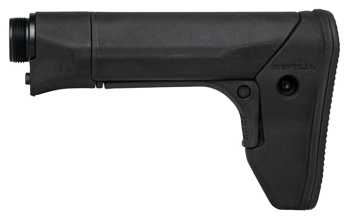 Reptilia RECCE E AR-15/M4/SR-15 Carbine Stock Black Glass-Filled Nylon Polymer 100141