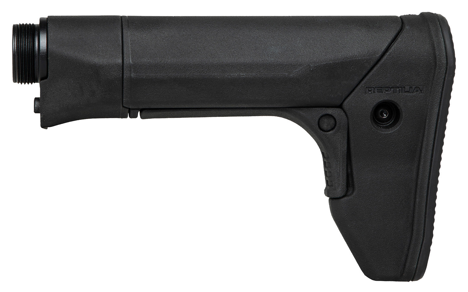 Reptilia RECCE E AR-15/M4/SR-15 Carbine Stock Black Glass-Filled Nylon Polymer 100141