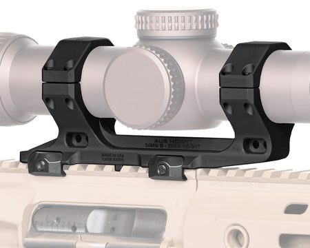 Reptilia AUS Optic Mount 100153 34mm Black 7075-T6 Aluminum Picatinny
