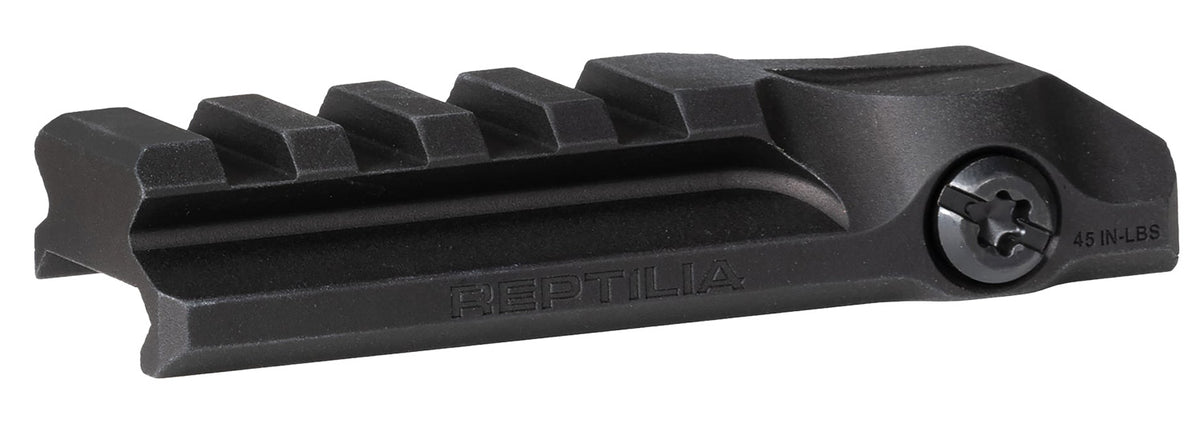 Reptilia LLC RMU Magnifier Riser Mount Black Aluminum M1913 Picatinny Rail