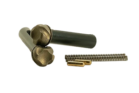 Timber Creek Outdoors AR10TPSBB Burnt Bronze Aluminum Takedown Pin Set AR-10 Mil-Spec