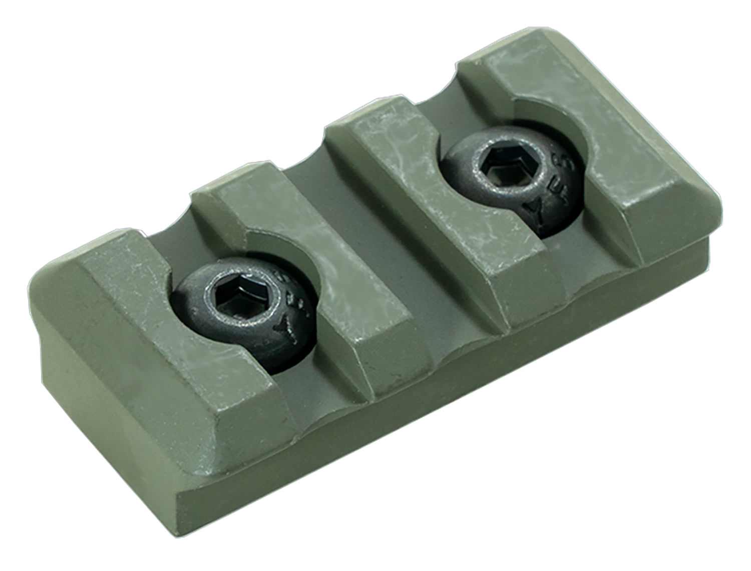 Timber Creek Outdoors 3 Slot M-LOK Picatinny Rail Section OD Green Aluminum AR-Platform