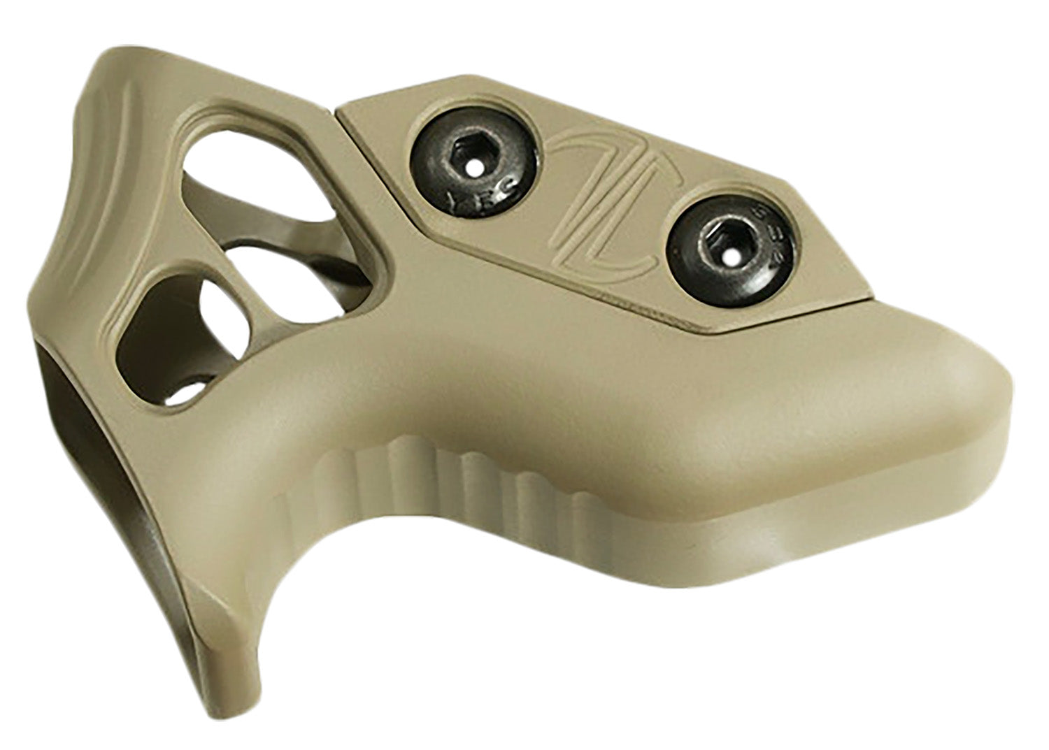 Timber Creek Outdoors EMAFGFDE Enforcer KeyMod Mini Angled Foregrip in FDE