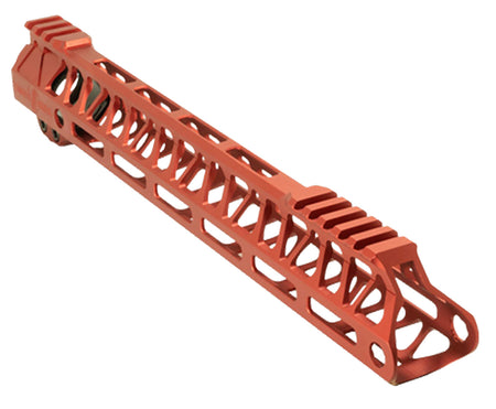 Timber Creek Outdoors Ultralight Enforcer 13" Aluminum Red Hand Guard for AR-15