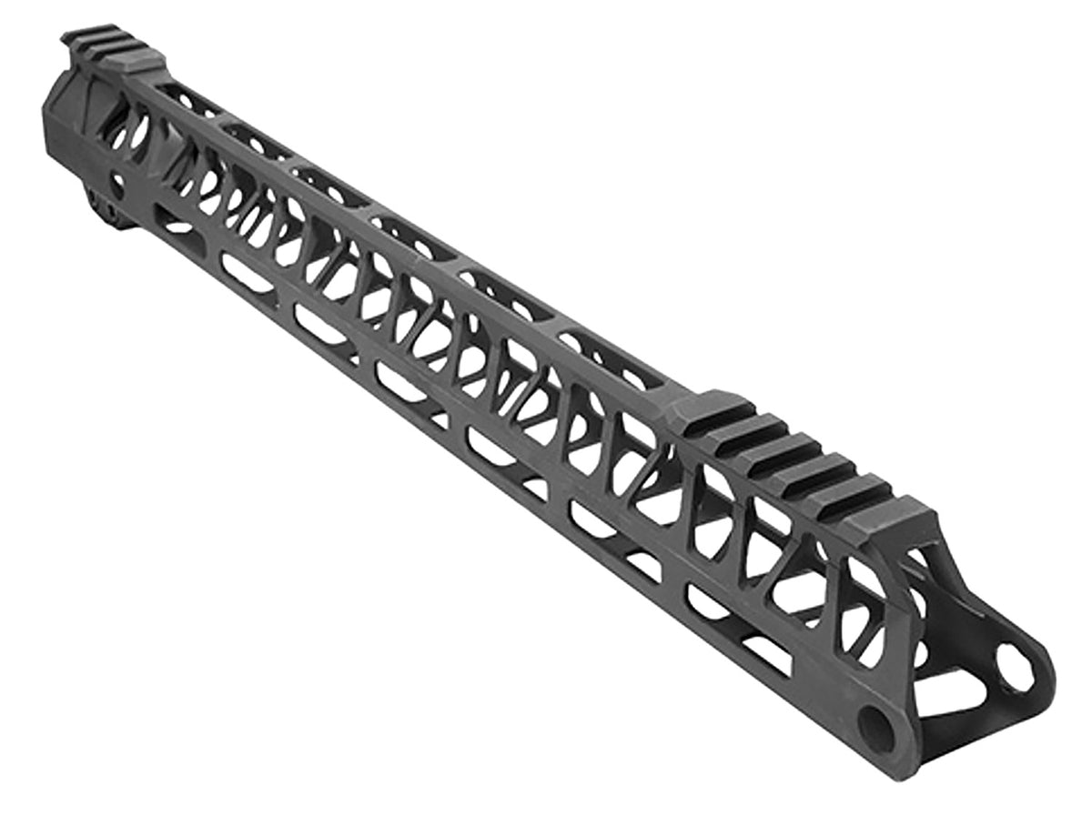 Timber Creek Ultralight Enforcer 15" Aluminum AR-15 Handguard ULE15HGBL Black Picatinny Rail