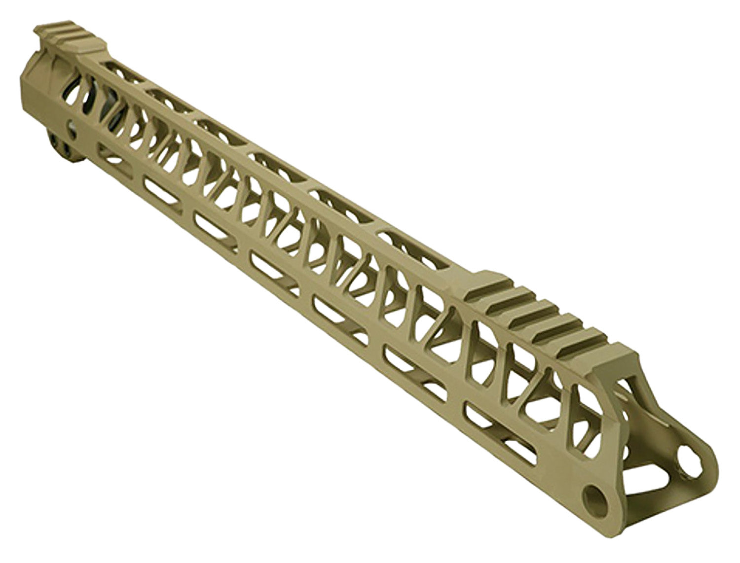 Timber Creek Outdoors Ultralight Enforcer 15" Aluminum FDE Hand Guard for AR-15