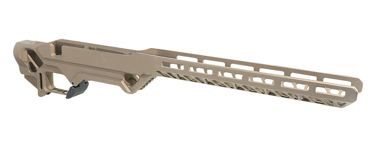 Timber Creek ERCR7SABB Enforcer Chassis Burnt Bronze Aluminum Short Action Rem700 Right