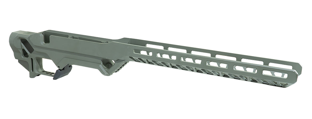 Timber Creek ERCR7SAOD Enforcer Chassis OD Green Aluminum Short Action Rem700 Right
