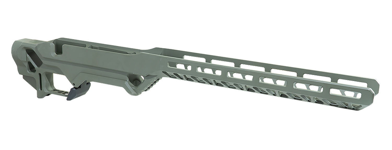 Timber Creek ERCR7SAOD Enforcer Chassis OD Green Aluminum Short Action Rem700 Right