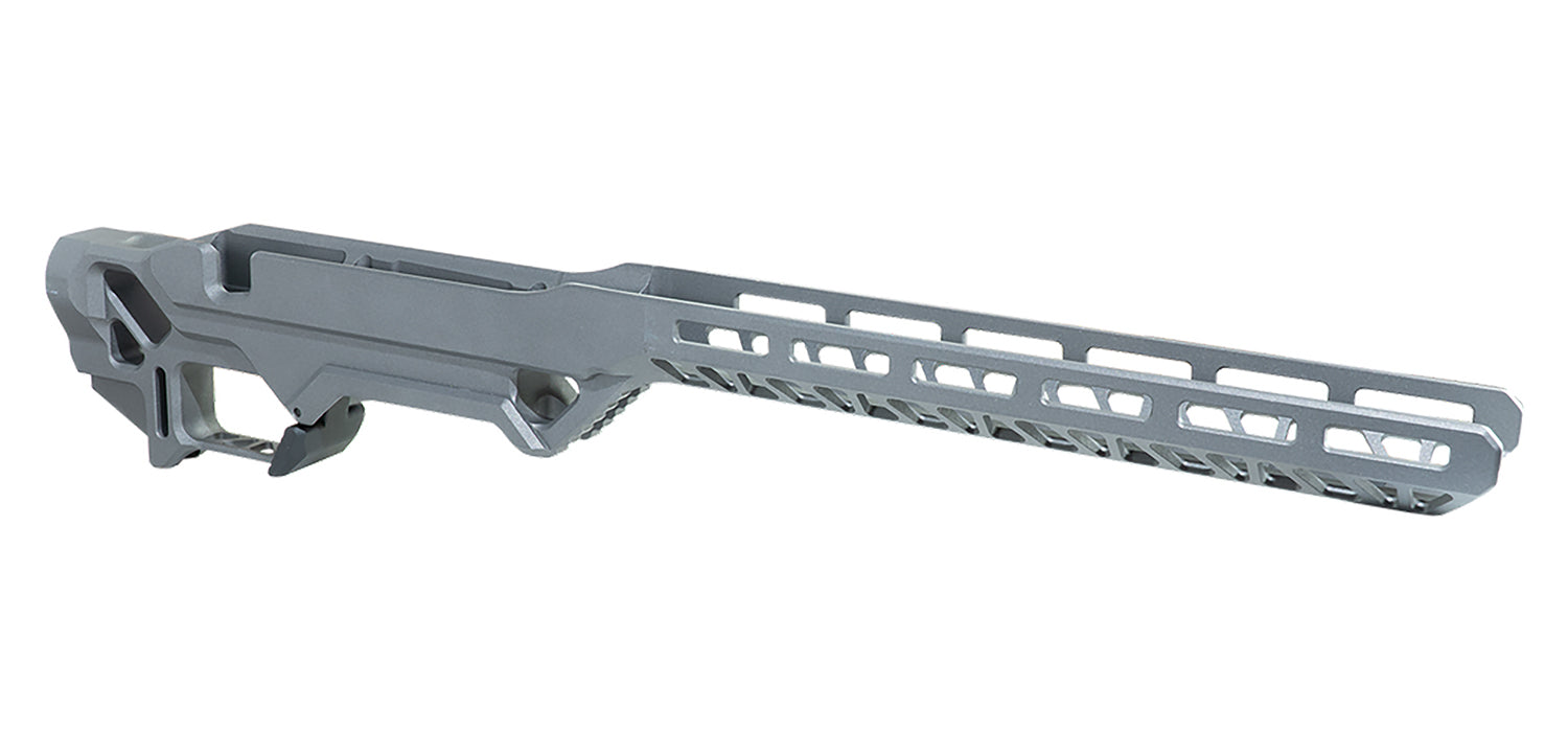 Timber Creek Outdoors Enforcer Rifle Chassis Tungsten Anodized Aluminum for Rem 700 SA Right