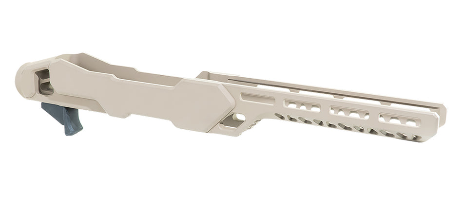 Timber Creek ERC1022FDE Enforcer Chassis FDE Aluminum for Ruger 10/22