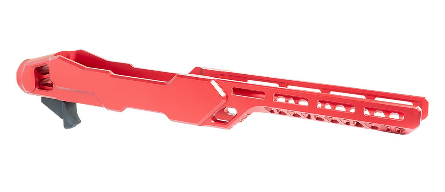 Timber Creek Enforcer Red Aluminum Rifle Chassis Compatible with Ruger 10/22