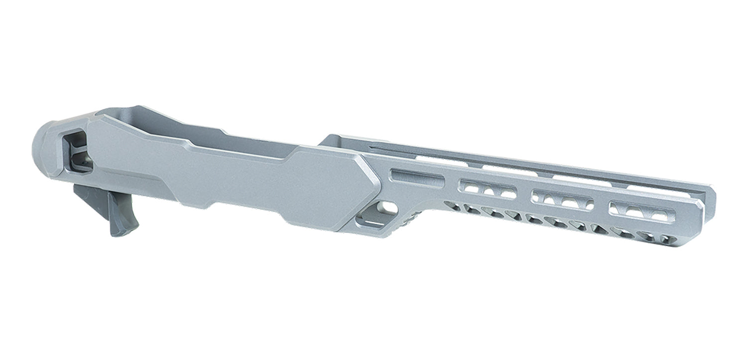 Timber Creek Outdoors Enforcer Rifle Chassis Tungsten Anodized Aluminum Fits Ruger 10/22