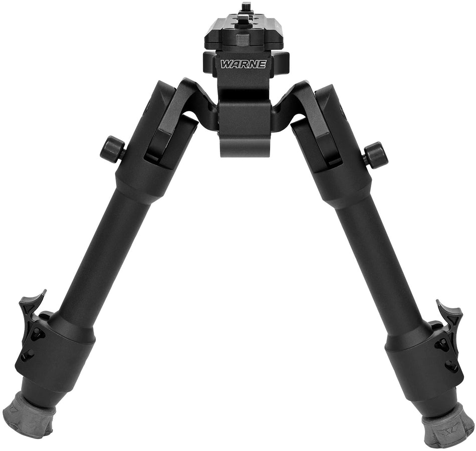 Warne 7904M Skyline Precision Folding Bipod Black Aluminum/Steel
