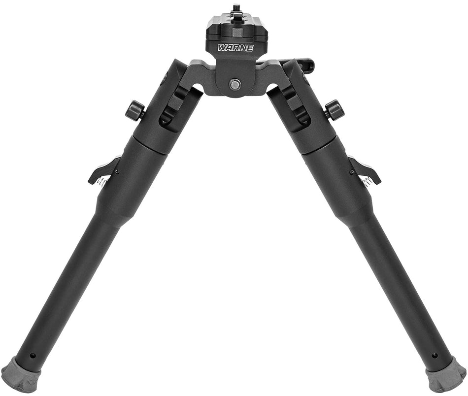 Warne 7914M Skyline Lite Folding Bipod Black Aluminum/Steel