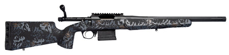Horizon Firearms RF015P221814T21 Villain 22 Creedmoor 18" Fluted Threaded Barrel, Picatinny Rail Steel Receiver, Iota EKO Carbon Fiber Stock
