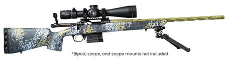Horizon Firearms RF008S502216C13 Venatic 2023 7mm Backcountry 22" Spiral Fluted Threaded Barrel, Drilled & Tapped Receiver, Iota EKO X Carbon Fiber Stock