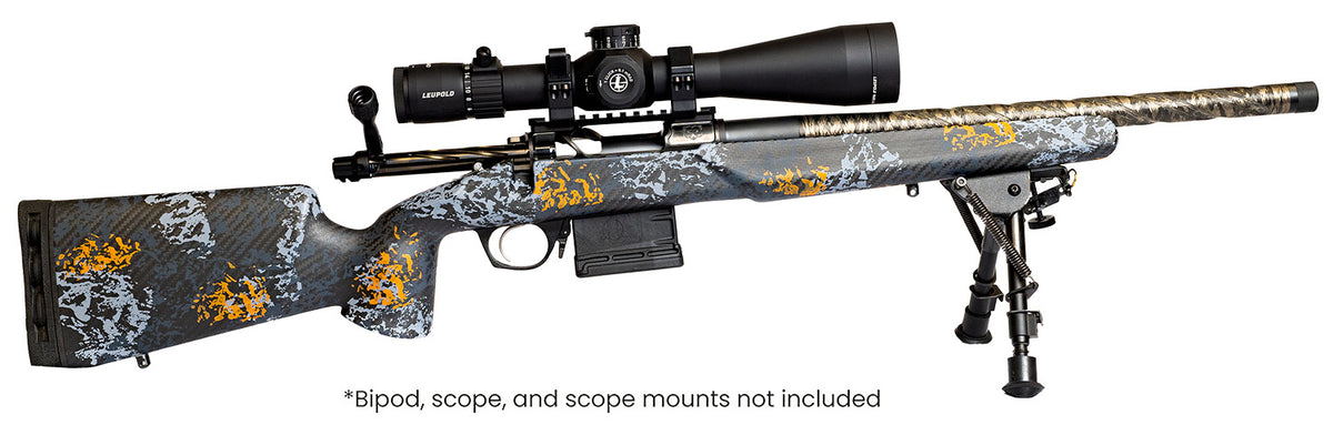 Horizon Firearms RF010A501614C18 Venatic Carbon 7mm Backcountry 16" Fluted Threaded Barrel, Drilled & Tapped Receiver, Arca Rail Forend, Iota EKO Carbon Fiber Stock
