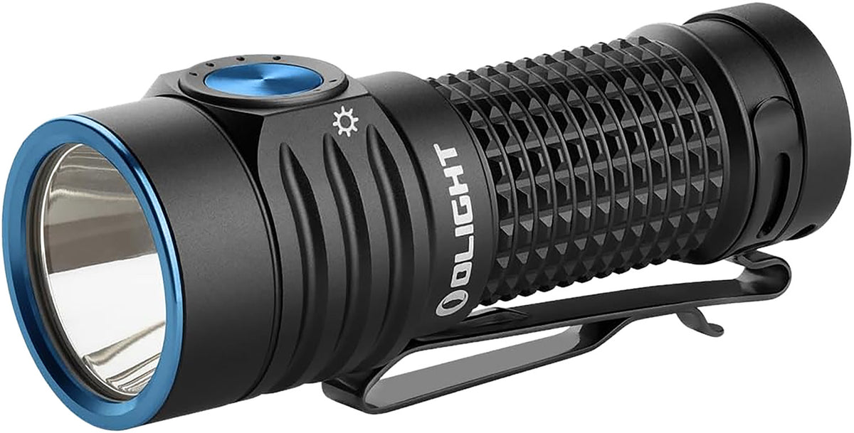 Olight BATONTURBO Baton Turbo Black 1,000 Lumen White LED EDC Flashlight 510m Beam