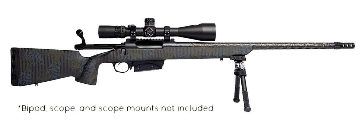 Horizon Firearms RF019C392216C20 Vandal Carbon II 7mm PRC 22" Fluted Barrel, Drilled & Tapped Receiver, Iota EKO X Carbon Fiber Stock