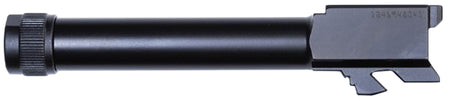 Glock 9mm Luger Threaded Barrel Black Steel Fits Glock 19 Gen5 / 45 / 19X
