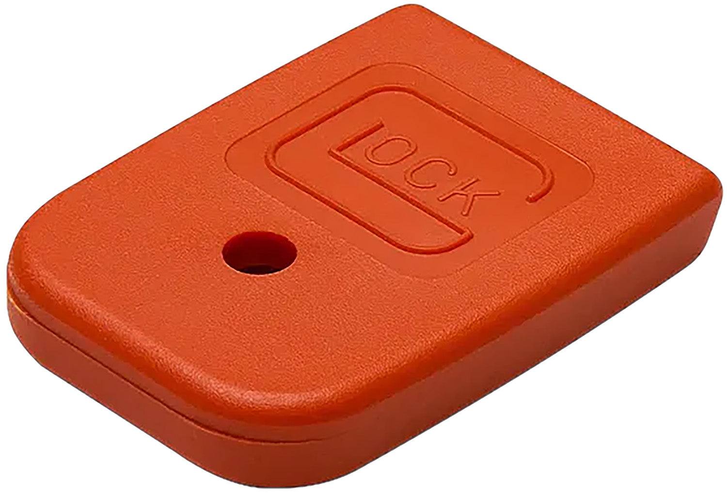 Glock G20/G21/G29 10mm Magazine Floor Plate Orange Polymer