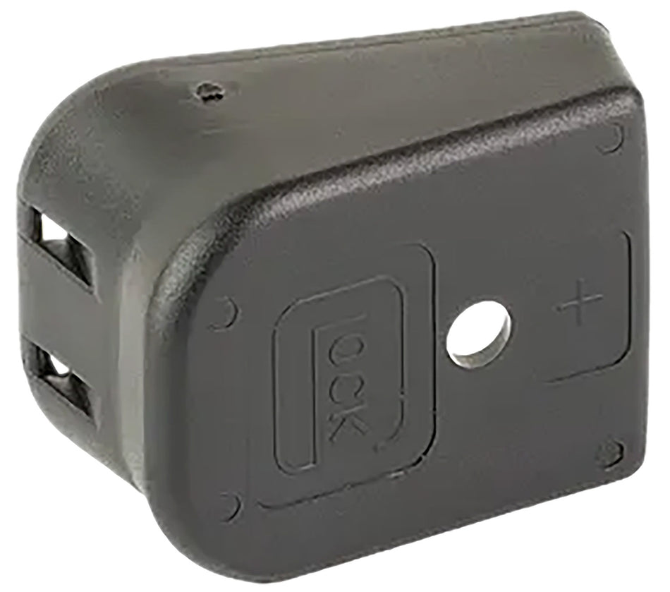 Glock Extended Floor Plate for 9mm/40 S&W/357 Sig/45 ACP Black Polymer