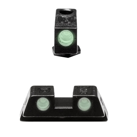 Glock 39930 Tritium Green Night Sights Black Frame Fits G42/G43