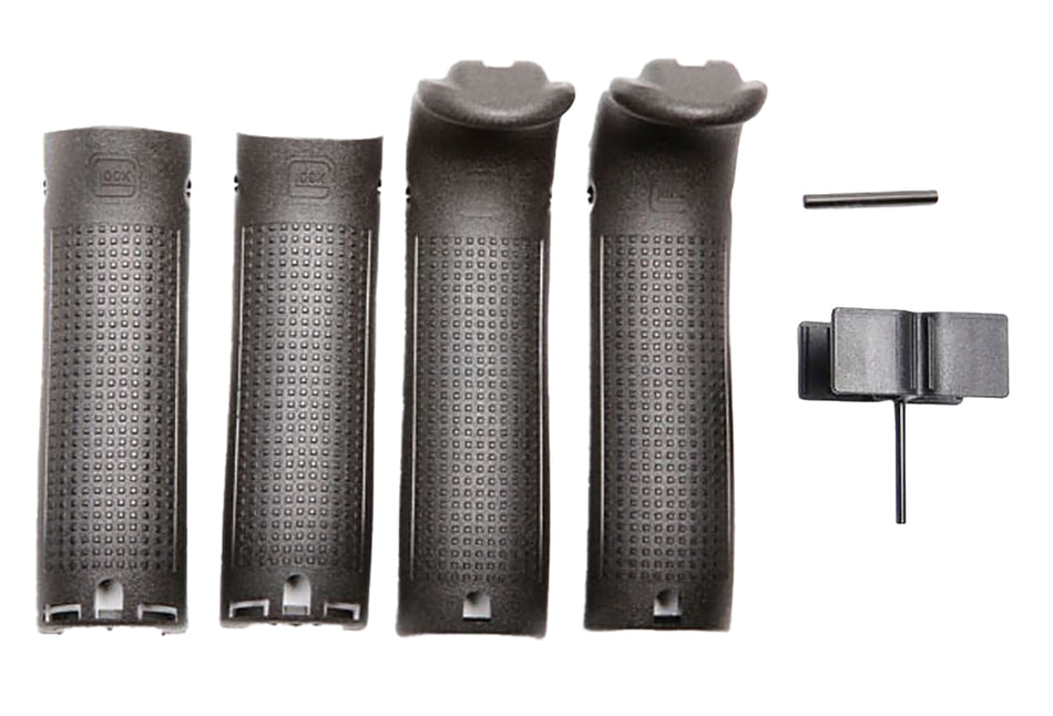 Glock Black Polymer Backstrap/Beavertail Set Compatible with Glock 20/21/40/41 (30819)