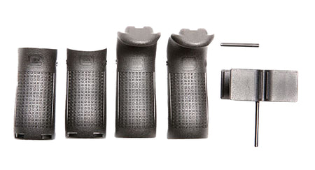 Glock Backstrap Beavertail Grip Set 30821 Black Polymer