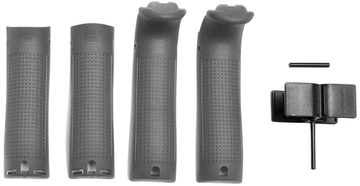 Glock Backstrap Beavertail Grip Set 39515 Gray Polymer