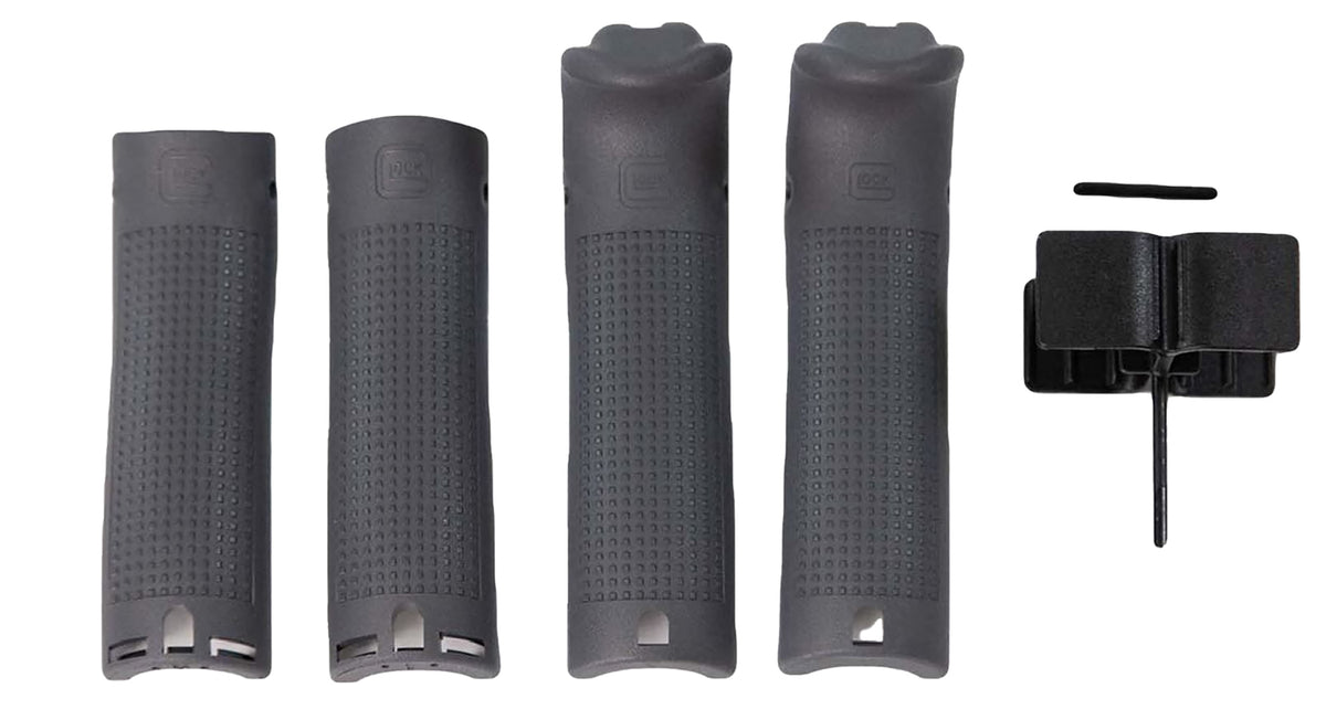 Glock Backstrap Beavertail Grip Set 39709 Gray Polymer