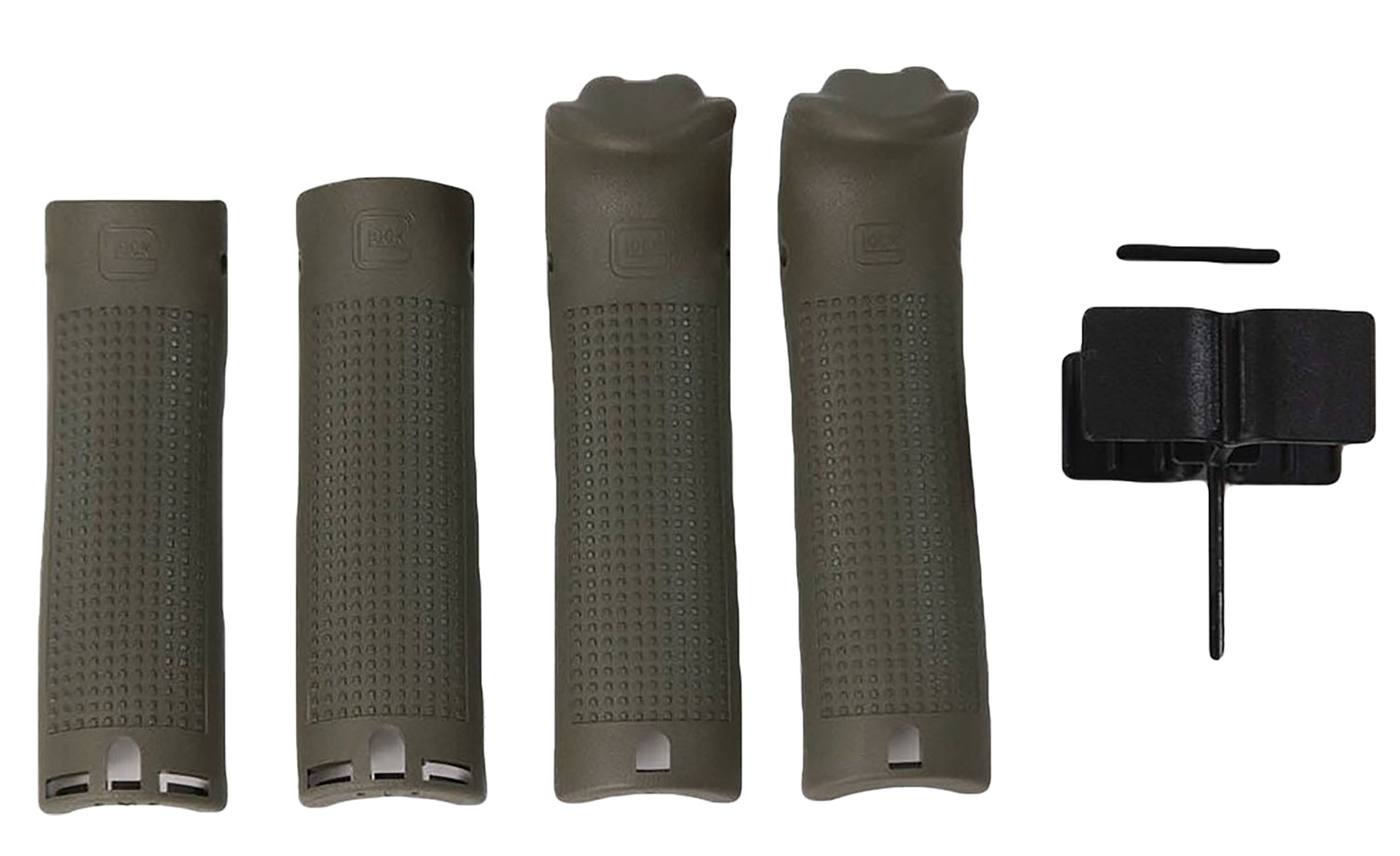 Glock 39843 Battlefield Green Polymer Backstrap/Beavertail Grip Set