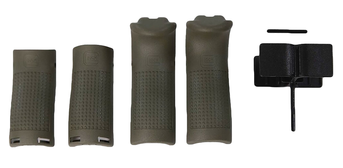 Glock Backstrap Beavertail Grip Set 39844 Battlefield Green Polymer