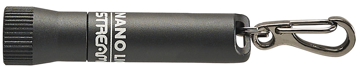 Streamlight Nano Light II Ultra-Compact Keychain Light Black 20 Lumens