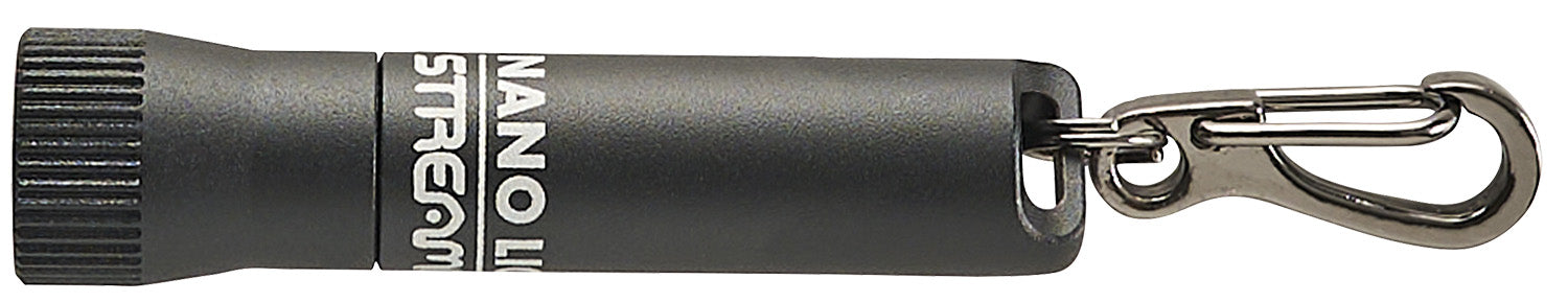 Streamlight Nano Light II Ultra-Compact Keychain Light Black 20 Lumens