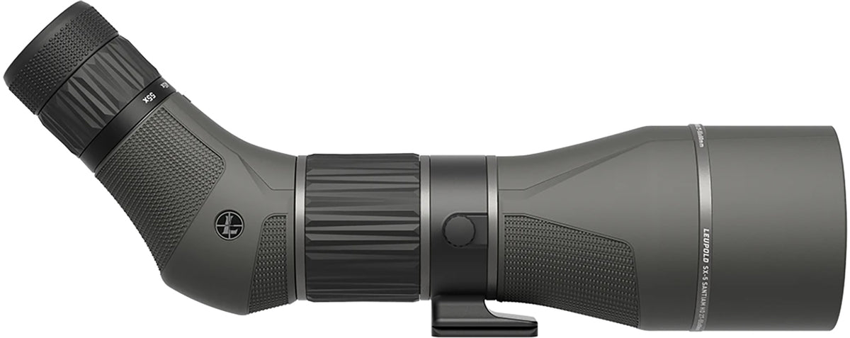 Leupold SX-5 Santiam HD Angled 27-55x80mm Black Spotting Scope Model 185605