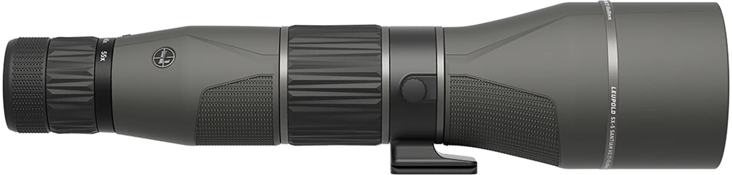 Leupold SX-5 Santiam HD Straight 27-55x80mm Black Spotting Scope Model 185604