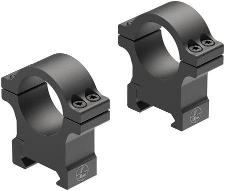 Leupold 184800 Open Range 30mm Tube Medium Scope Ring Set Black Aluminum
