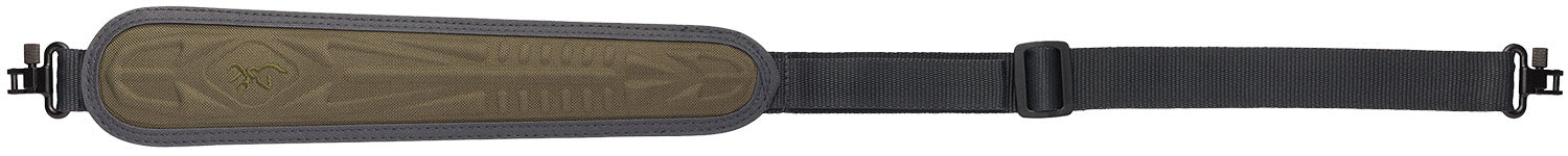 Browning Range Pro Olive Rifle Shotgun Sling Adjustable 28"-40" with Foam Pad and Metal Swivels