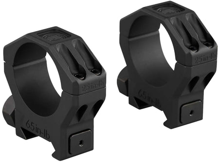 Sig Sauer Electro-Optics Alpha 6 Rings 30mm Tube High Profile Black Stainless