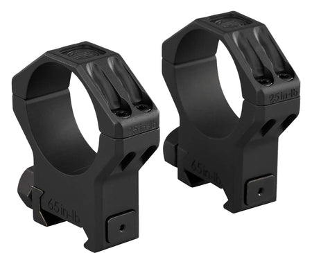Sig Sauer Electro-Optics Alpha 6 Rings 34mm Tube Medium Profile Black Stainless